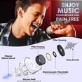 thumbnail image 2 of High Fidelity Concert Ear Plugs, Reusable Musicians Earplugs, 24dB Noise Reduction Music Ear Plugs for Concerts, Musicians, F a2, 2 of 5
