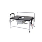 Drive Medical Bariatric Extra Wide Drop Arm Bedside Commode - Walmart.com