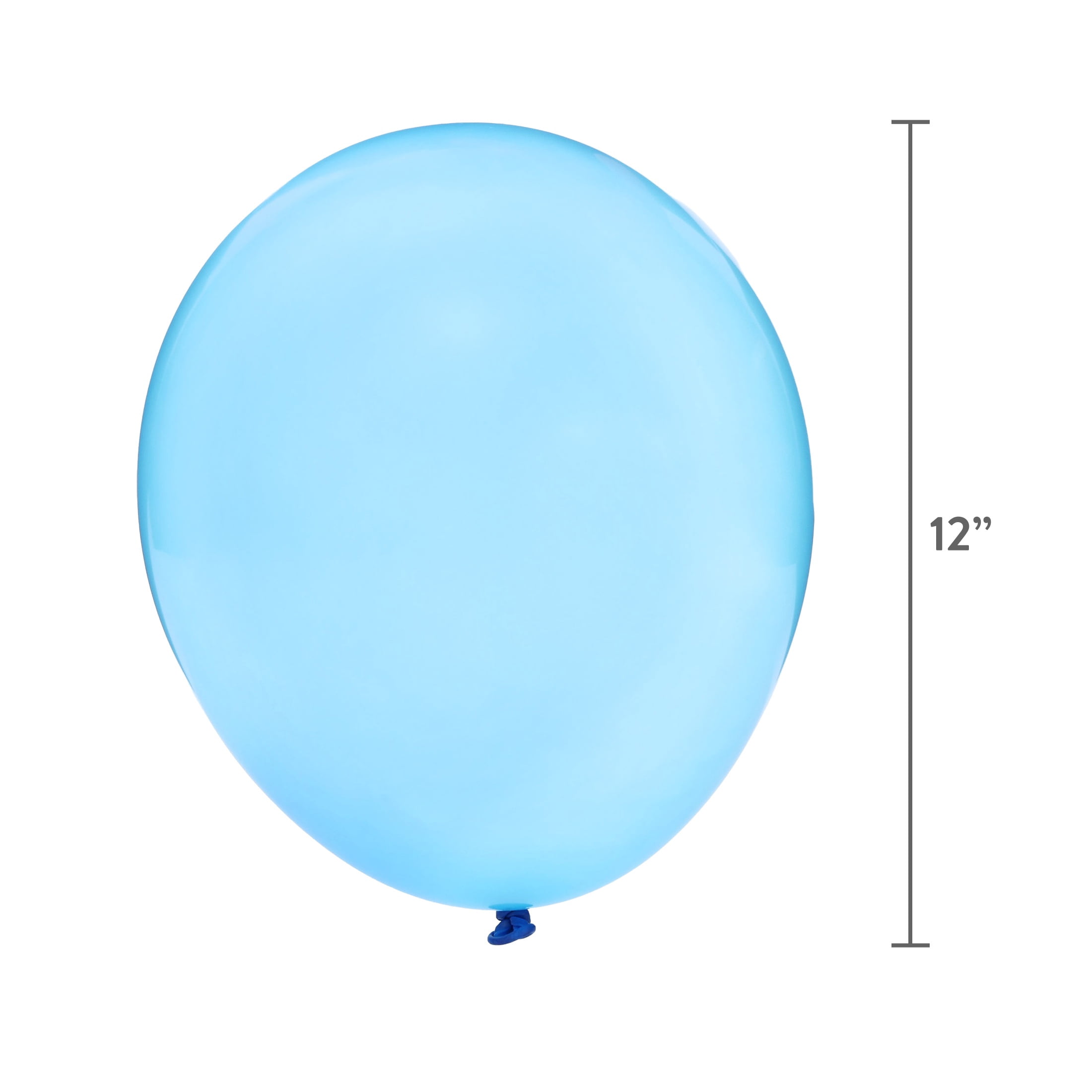 12" Electric Blue Latex Balloons, 15 Pieces, by Way To Celebrate
