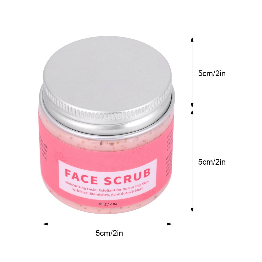 Ymiko Mild Face Exfoliating Scrub Massage Cream Dead Skin Calluses