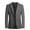 Grey, variant on Dtydtpe 2024 Clearance Sales, Winter Coats for Men, Casual Single Suit Collar Pocket Wool Woolen Coat Small Blazer Windbreaker Mens Long Sleeve Tops