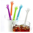 thumbnail image 1 of 5pcs Creative Stir Sticks Help Me Hand Shaped Tea Milk Coffee Juice Spoon Drink Muddler Stirrers Swizzle Stick Stirring Bar Rod(Random Color), 1 of 5