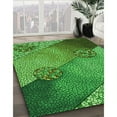 thumbnail image 2 of Ahgly Company Indoor Rectangle Patterned Deep Emerald Green Area Rugs, 2' x 3', 2 of 6