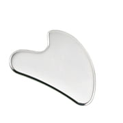 Stainless Steel Gua Sha Facial Tools Guasha for Face Metal Gua Sha Tighten Skin Massage Guasha Beauty Tool for Body Eyes Neck Massager with Travel Pouch Skin Care Gifts