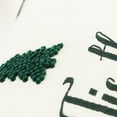 thumbnail image 3 of Rizzy Home Holiday Ivory/Green Sentiment - "Tis The Season To Lose All Reason" Cotton 20"x20" Poly Filled Decorative Throw Pillow, 3 of 5