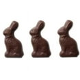 thumbnail image 3 of Fannie May Dark Chocolate Bunny  3-3oz Solid Easter Bunnies, 3 of 7