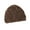 Coffee color, variant on Knitted Slouch Brimless Hair Net Hat Sleeping Headwear for Women Everyday Wear