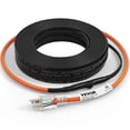 thumbnail image 1 of VEVOR Self-Regulating Pipe Heating Cable, 80-feet 5W/ft Heat Tape for Pipes Freeze Protection, Protects PVC Hose, Metal and Plastic Pipe from Freezing, 120V, 1 of 9