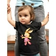 thumbnail image 2 of Bunny With A Bird T-Shirt Infant -Image by Shutterstock,  24 Months, 2 of 4