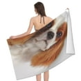Cavalier King Charles Spaniel (2), Microfiber Bath Towel Super Absorbent Quick Dry Bath Towel