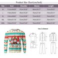 thumbnail image 3 of Telankuip Mens Christmas Sweatshirts Trendy Funny Xmas Graphic Santa Printed Soft Novelty Crewneck Pullovers Slim Fit Long Sleeve 2025 Retro Casual Comfort Xmas Holiday Tops Green4 M, 3 of 4
