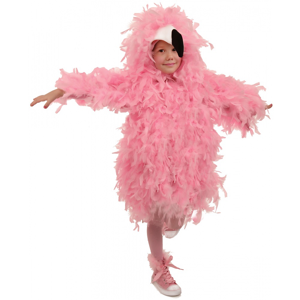 Fancy The Flamingo Child Costume Medium Walmart Com Walmart Com