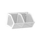 thumbnail image 5 of Cesta colgante de pared, organizador de cocina, elegante, versátil, para montaje en pared, ahorra espacio. Cuadrícula blanca 2, 5 of 9