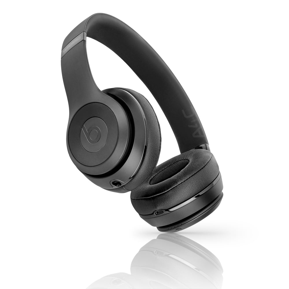 Restored Beats Solo 3 Wireless On-Ear Headphones - Black - Walmart.com
