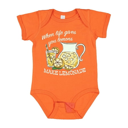

Inktastic When Life Gives You Lemons Make Lemonade Gift Baby Boy or Baby Girl Bodysuit