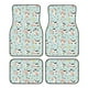 thumbnail image 1 of Balery Cute Cows Juego de 4 Alfombrillas para Auto, Revestimientos de Caucho Resistente, Diseño Antideslizante, 1 of 7