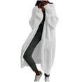 thumbnail image 2 of tarylea Womens Cardigan Long Lantern Sleeve Open Front Ribbed Knitted Sweaters with Pockets Casual Loose Dressy Fall Chunky Sweater, 2 of 4