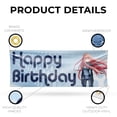 thumbnail image 3 of Happy Birthday Anime Banner Sign 18 Inch x 48 Inch | 13 oz Vinyl with Metal Grommets | Heavy-Duty Single-Sided Outdoor Durable Printed High-Quality Weatherproof | Made in the USA, 3 of 6