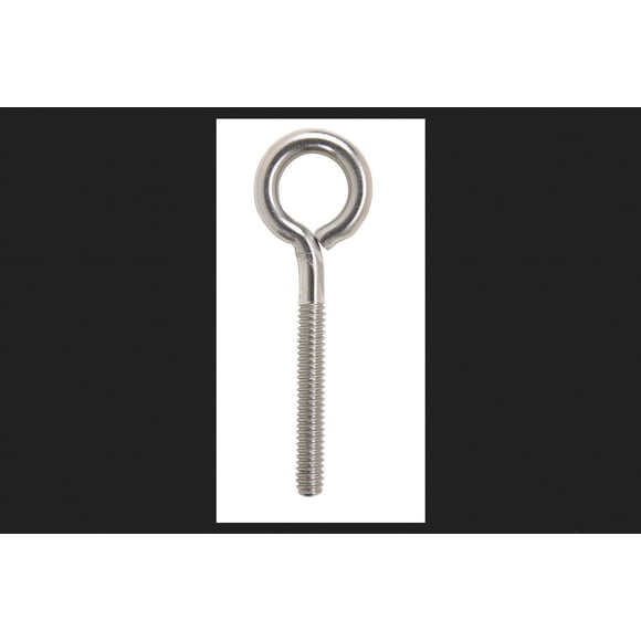 Eyebolt Hampton de acero inoxidable 1/4 x 3 pulgadas con tuerca incluida