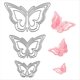 thumbnail image 2 of Troqueles de Metal de Mariposa 3D de 3 Piezas, Troqueles de Mariposa para Hacer Tarjetas, Troqueles de Corte de de Mariposa, 2 of 5