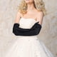 thumbnail image 4 of 1pair Long Opera Satin Gloves For Women, Black Elbow Length Gloves Bridal Fancy Dress Gloves Wedding Evening Party Opera Gloves(black), 4 of 5