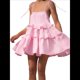 thumbnail image 1 of Vestido de Verano para Mujer, Minivestido Corto Holgado Sin Mangas con Tirantes Finos Ajustables Rosa L, 1 of 8