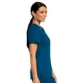 thumbnail image 3 of Landau All Day Women's Mechanical Stretch Two Pocket V-Neck Scrub Top, Style 4143, 3 of 4