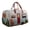 D, variant on Vintage Floral Hippie Van Quilted Duffle Bag, Boho Weekender Travel Luggage, Multipurpose Gym Overnight Tote Bag