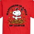 thumbnail image 3 of Peanuts - Happiness Is A Pile Of Leaves - Men's Short Sleeve Graphic T-Shirt, 3 of 6
