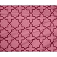 thumbnail image 4 of oneOone Polyester Lycra Fabric Quatrefoil Block Print Fabric By Yard 56 Inch Wide, 4 of 4
