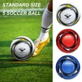 LEARNEVER Standard Size 5 Soccer Ball Leakproof Campus Football Wear