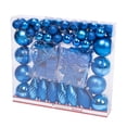 thumbnail image 2 of Vickerman 125Pc Lavish Blue Ornament Set - N512502, 2 of 2