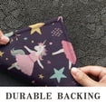 thumbnail image 6 of Cartoon Unicorn Star Heart Pattern Door Rugs,Washable Non Slip Door Mats Indoor,Decorative Door Mats,Entry Mat Indoor for Entrance,Bedroom,Kitchen,Bathroom,16"x47", 6 of 6