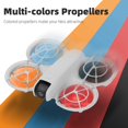 thumbnail image 3 of 2 Piezas Hélices Ligeras para Neo Drone Accesorios de Bajo Ruido Hoja de Liberación Rápida Paletas de Color Pieza de Repuesto Negro, 3 of 5