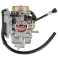 thumbnail image 2 of Carburetor for Suzuki LT-F400 LTF400 LTF400F Eiger 400 4x4 2x4 Manual 2002-2007, 2 of 5