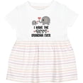 thumbnail image 3 of Inktastic Grandkids Best Grandma Ever Girls Baby Dress, 3 of 5