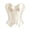 Beige, variant on Corset Tops For Women Cropped Court Style Strapless Boned Slim Fit Waist Cincher Tummy Control Tight Fit Body Shaper Bustier Corset Belt L