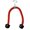 Red, variant on qibylift 27 Inch Nylon Tricep Rope Cable Machine Attachment with Rubber End Caps