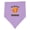 Lavender and Pink, variant on Inktastic Funny Corndogs Fair Food Quote Baby Bandana Bib