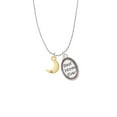 thumbnail image 2 of Delight Jewelry Goldtone Small Crescent Moon Best Mom Ever Charm Necklace, 2 of 4