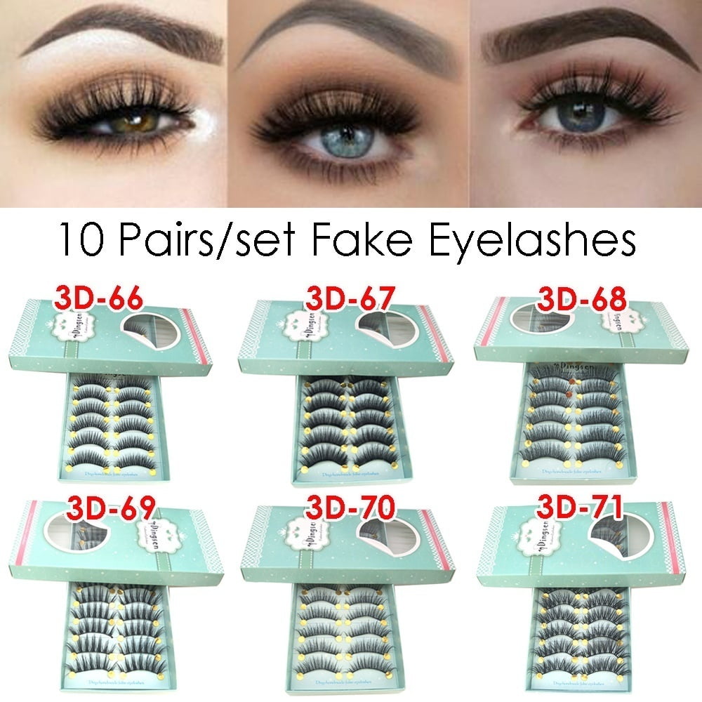 beautiful fake eyelashes