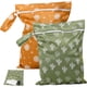 thumbnail image 5 of Injueey Bolsas de pañales de tela ecológicas para bebés, 2 unidades, impermeables y portátiles. Almacenamiento y organización del hogar ZP015-09, 5 of 6