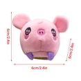 thumbnail image 3 of Cute Plush Vent Ball Small Animal Pinch Decompression Ball Festival Gift 5ml plastic Education E, 3 of 3