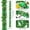 5-meter capped 3-lea, variant on 5m Cross-Border Lrish Day Party Decorations, Clover Frilly Strips, St. Patrick's Day Atmosphere Decoration Strips, Suitable For Lrish-Themed Parties And Home Décor.