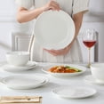 thumbnail image 4 of Vancasso 18 Pcs Dinnerware Sets, Ceramic Plates and Bowls Sets for 6, Scratch Resistant Kitchen Dinner Set , Microwave & Dishwasher Safe, 4 of 7