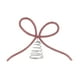 thumbnail image 5 of Adorno de de Navidad con Lazo, Ideal para Interiores. Decoración Navideña Festiva, Moderna Y Versátil para Fiestas, Festivales Y Cafeterías. Rosa, 5 of 9