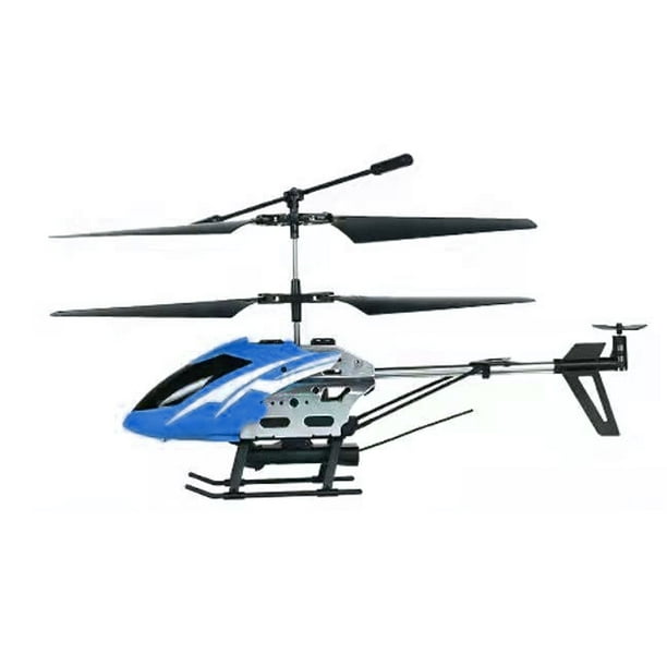 Helicoptero de control remoto de 2 4 GHz con camara Mini RC Copter Avion Modelo de avion de juguete para ninos adultos principiantes Azul Walmart en linea