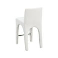 thumbnail image 6 of Meridian Furniture Gramercy Cream Linen Textured Fabric Stool, 6 of 9