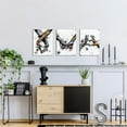 thumbnail image 2 of 3 Piece Graffiti Paintings Canvas Wall Art Promise Holding Hands Pop Art Posters Prints Abstract Painting Bedroom Wall Decor Modern Giclee Artwork Framed Ready to Hang 12x16inchx3pcs, 2 of 4