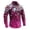 Hot Pink, variant on Huyun Boys Women's Snowflake Button Down Shirt 3D Galaxy Star Print Long Sleeve Dress Shirt with Aurora Effects Christmas Holiday Party Top Purple,4-5 Years